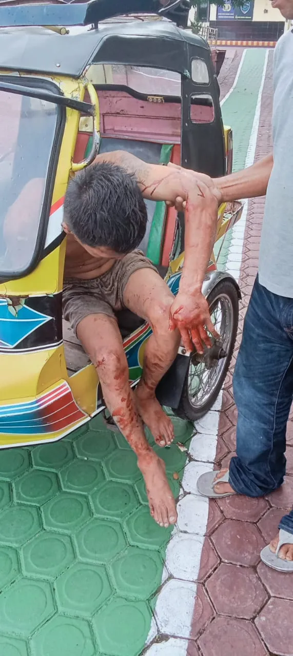 Warga Gunungbarani Ikat Pencuri di Tiang Listrik