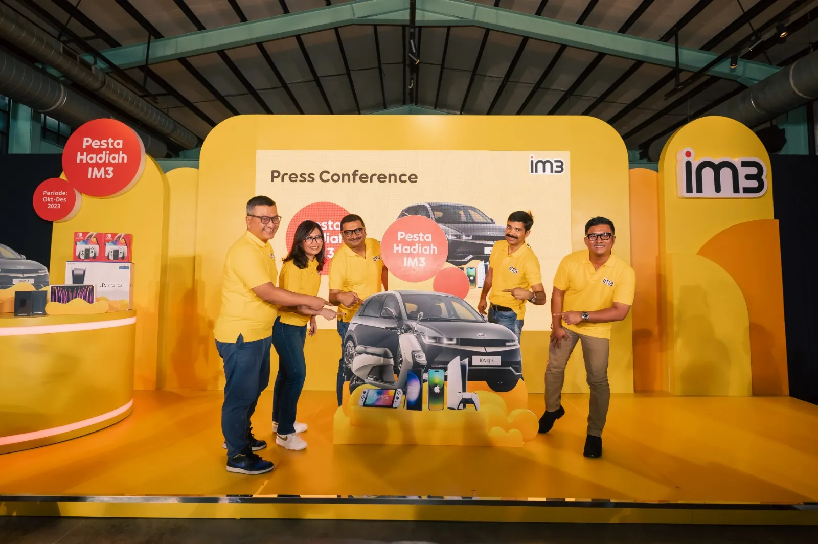 IM3 Gelar Program Pesta Hadiah Bagi  Pelanggan, Menangkan Mobil Listrik dan Ribuan Hadiah