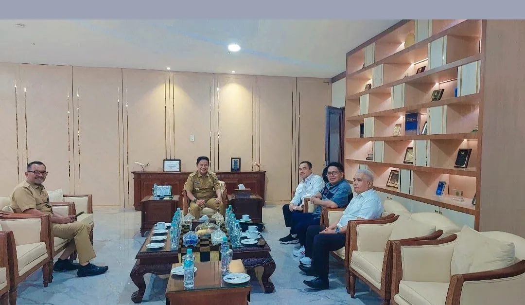 Pj Gubsu Silaturrahmi Dengan SPS Sumut