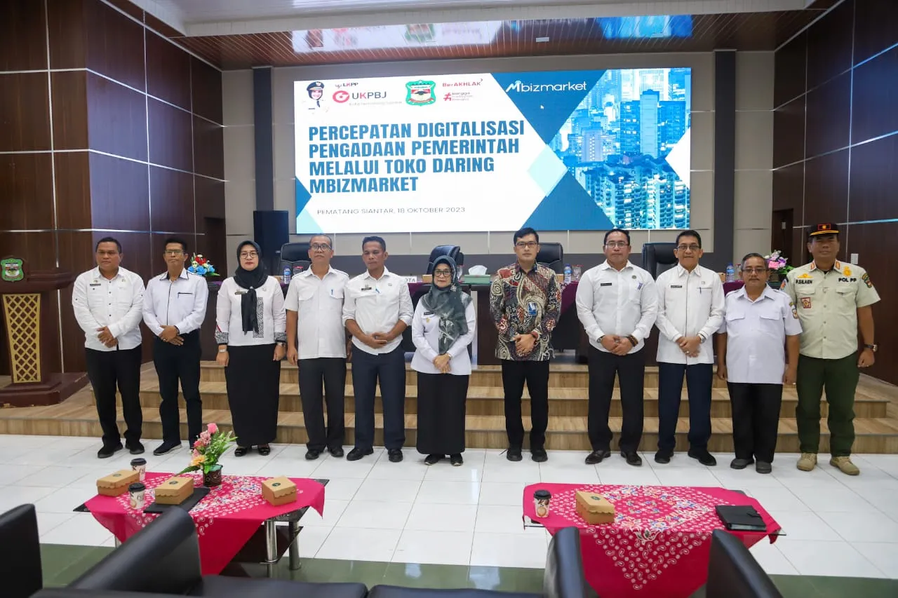 Percepat Digitalisasi, Pengadaan Barang Pemko Pematangsiantar Melalui Toko Daring Mbizmarket