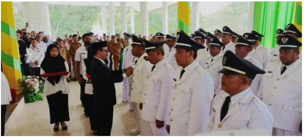 Pj. Bupati Aceh Tamiang Lantik Datok Penghulu Terpilih