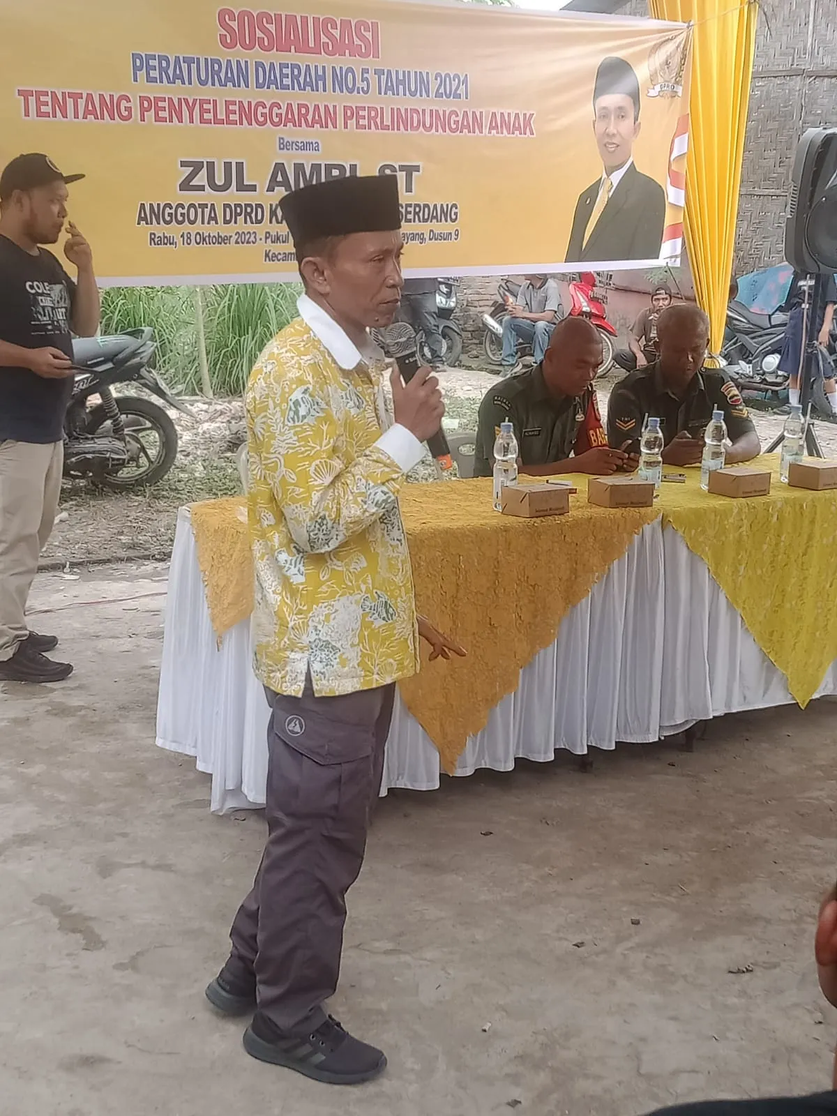 Zul Amri Sosialisasi Perda Nomor 5 Tentang Perlindungan Anak