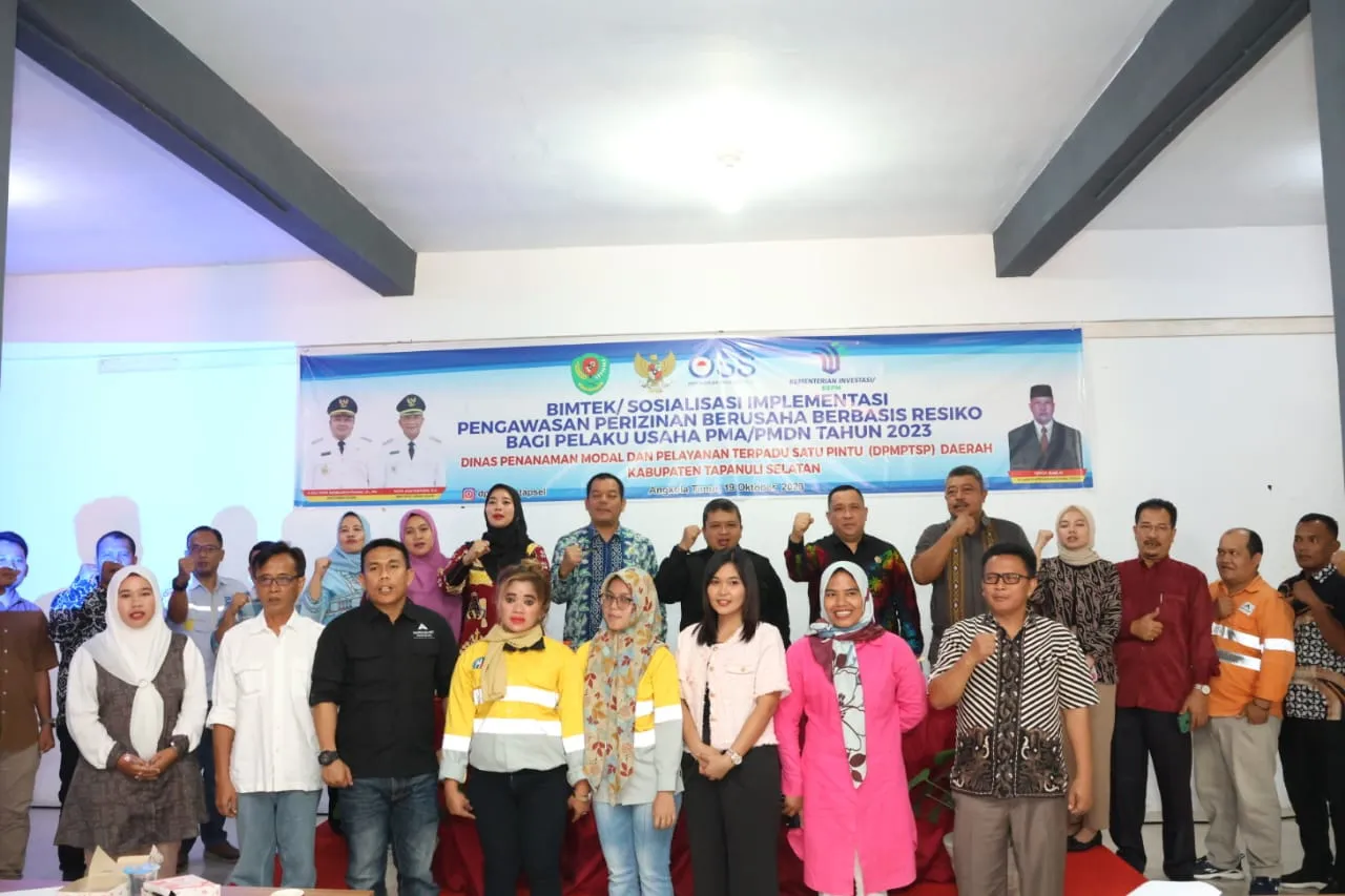 Buka Bimtek Izin Usaha Berbasis Risiko, Dolly Berharap Masyarakat Tapsel Sejahtera