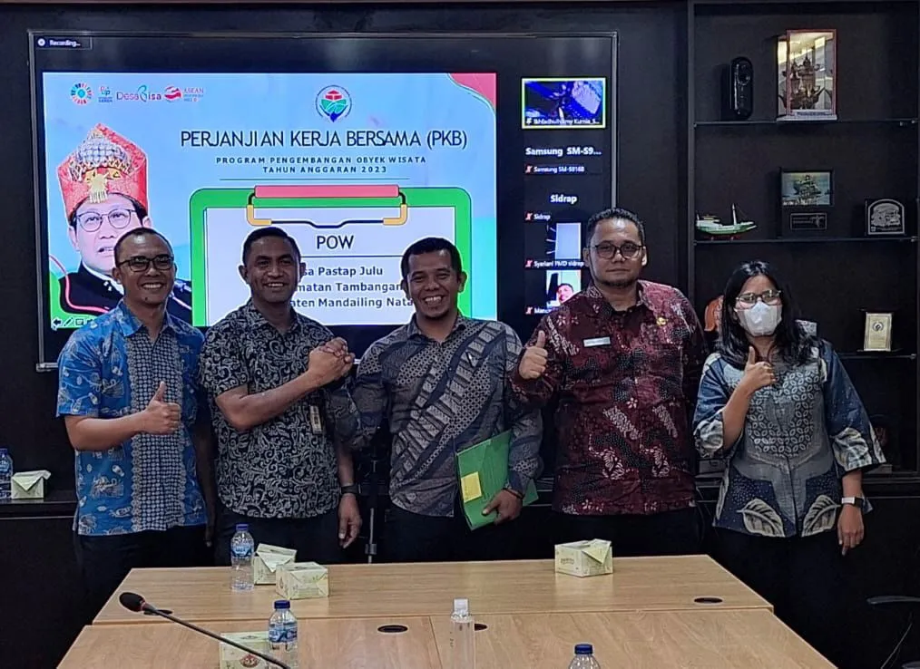 Desa Pastapjulu Terima Bantuan Pembangunan Desa Wisata