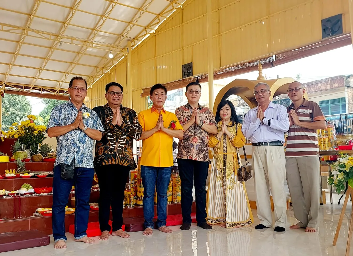 Grand Opening Vihara Cetiya Sinar Agung Mulia, Caleg DPR RI Rianto SH :Semoga mendapat Keberkahan