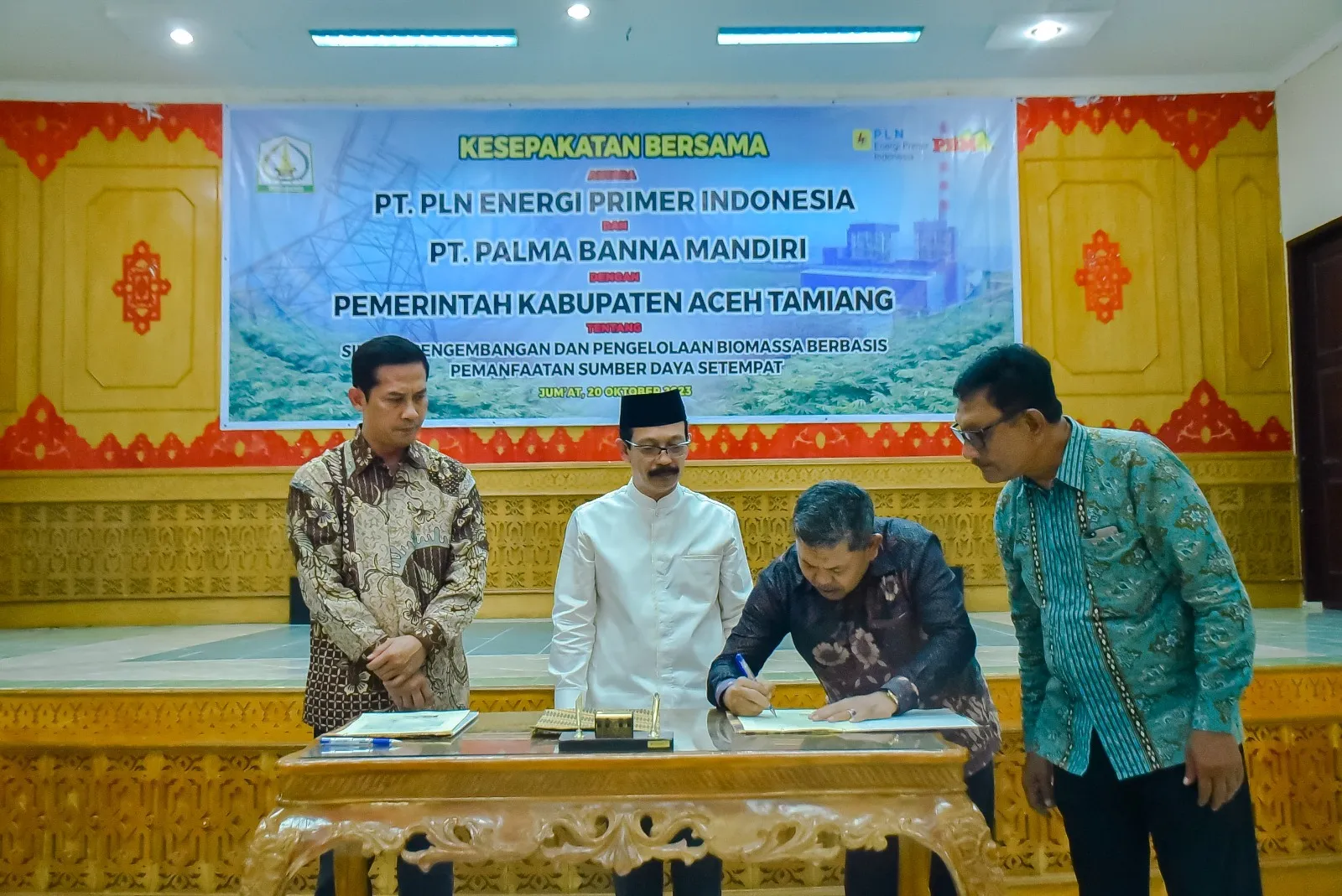 Aceh Tamiang Dukung Pengembangan Biomassa
