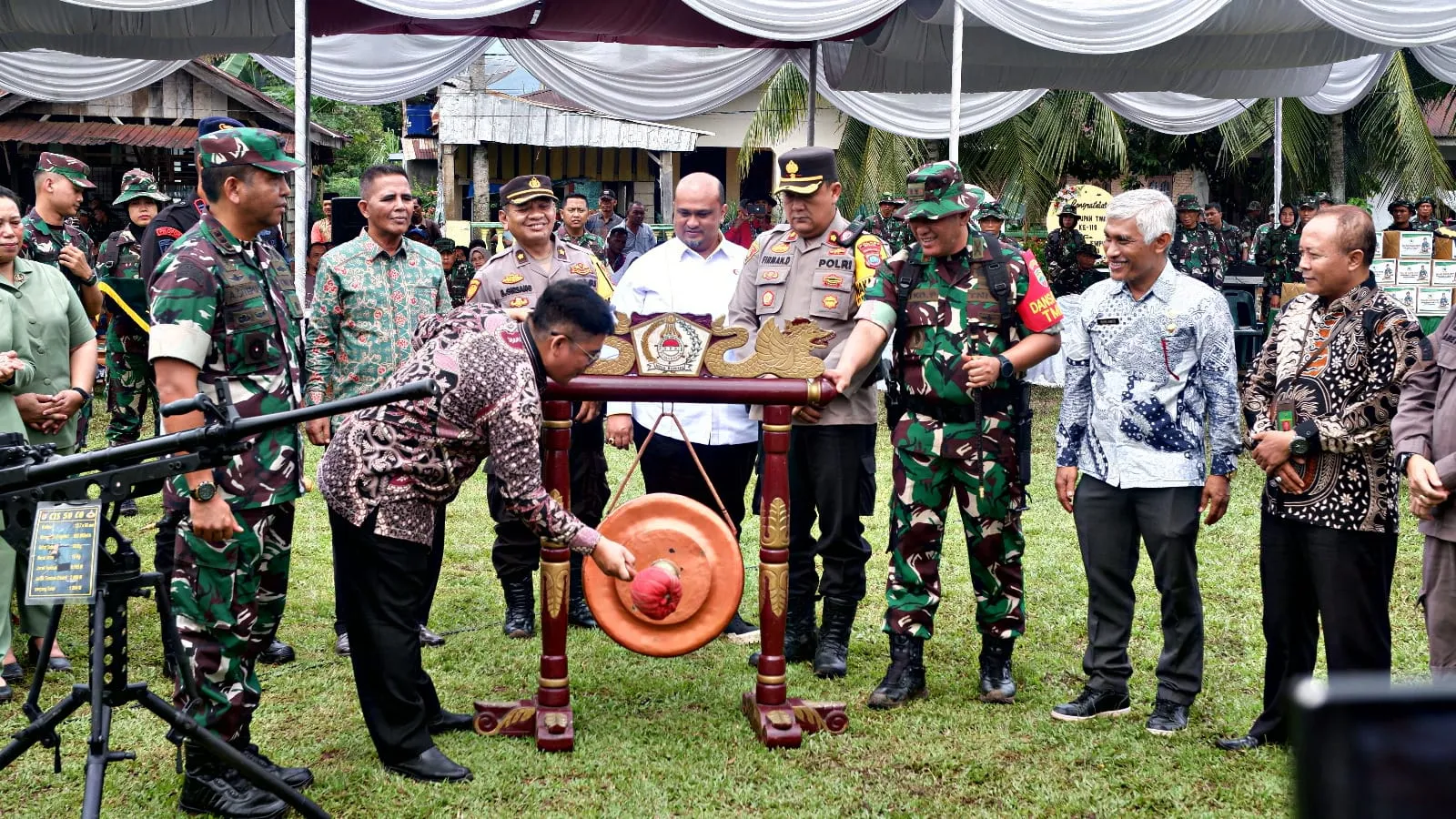 TMMD Ke-118 Pekan Bahorok  Ditutup 
