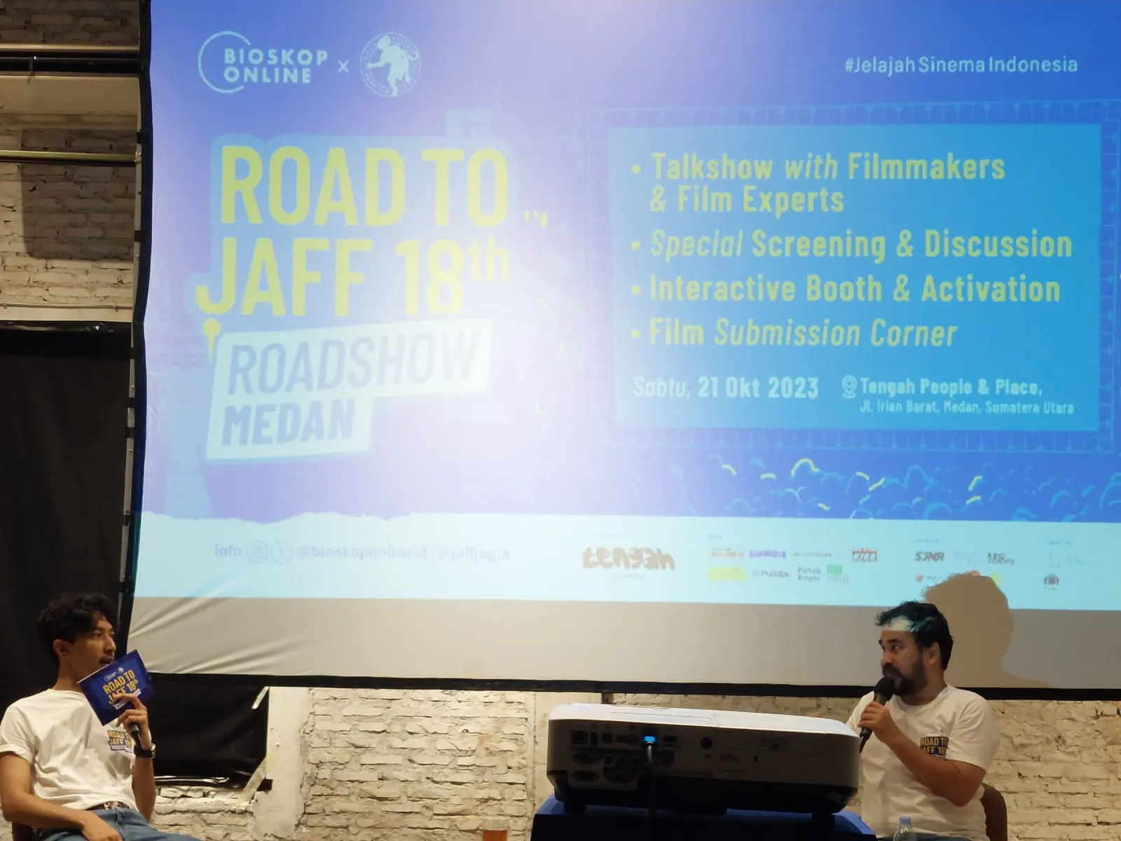 Bioskop Online - JAFF Kolaborasi  Roadshow di Medan