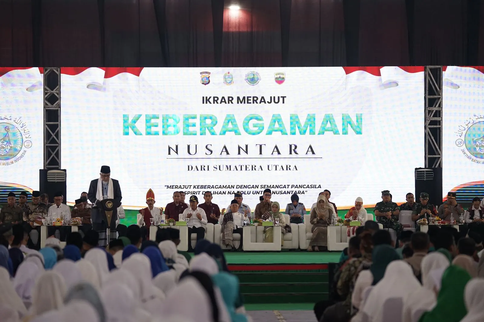 Ketua Umum Jamiyah Batak Muslim Indonesia Menggagas Ikrar Keberagaman untuk Nusantara