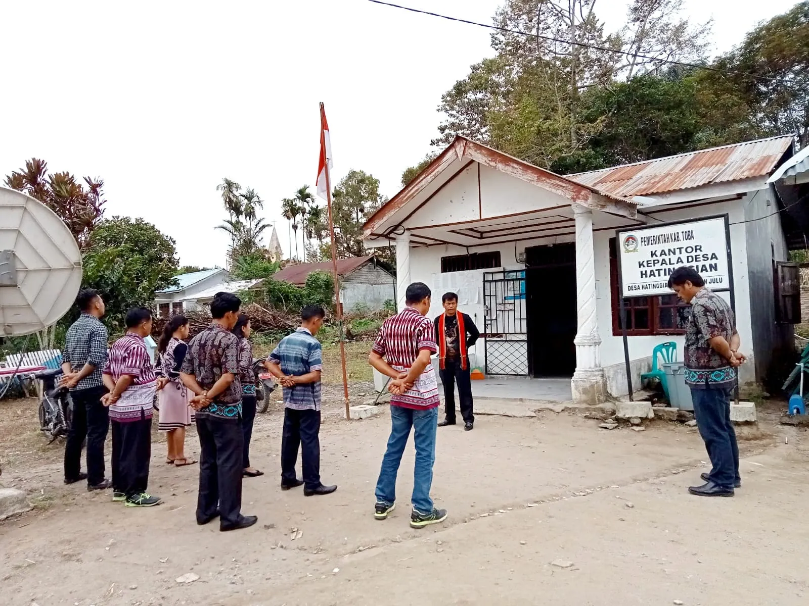 78 Tahun Merdeka, Warga Desa Hatinggian Tampung Hujan Untuk Air Minum