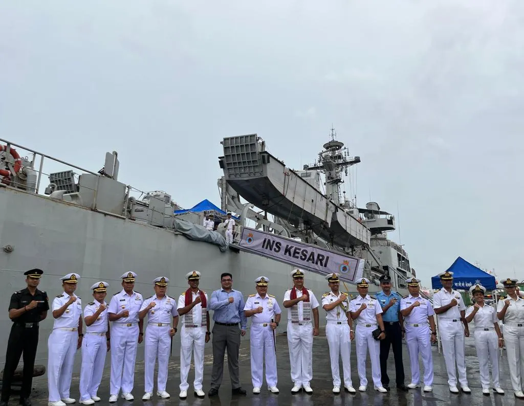 Patroli Koordinasi India - Indonesia ke 41 di Pelabuhan Belawan