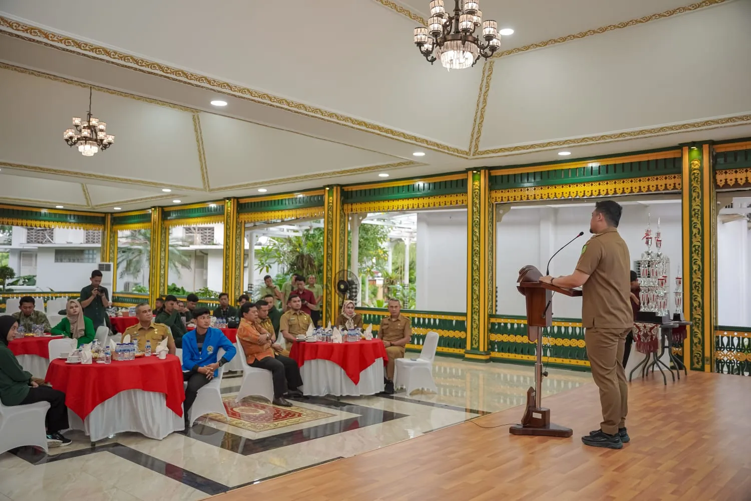 Bobby Nasution Lepas Duta Senam Poco-Poco ke AS dan Pertukaran Mahasiswa Ke Gwangju