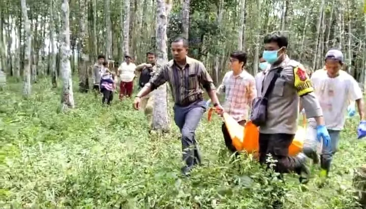 Di Kebun Sawit, Warga Temukan Mayat Tanpa Identitas