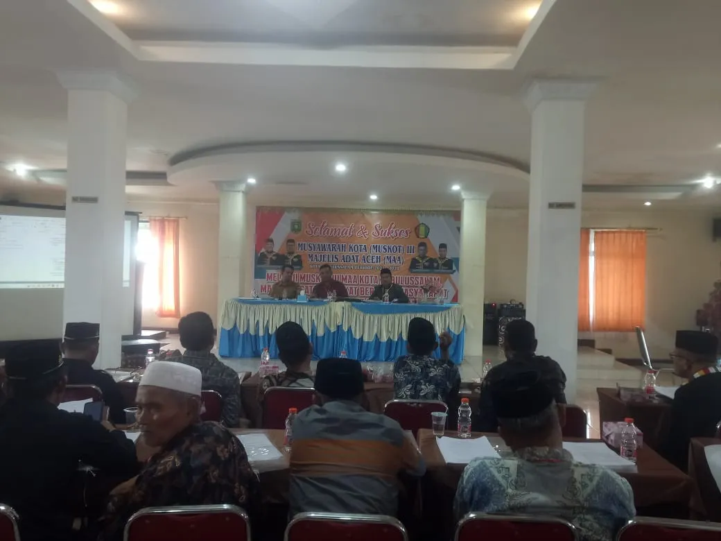 Habibuddin Terpilih Secara Aklamasi Ketua MAA Kota Subulussalam