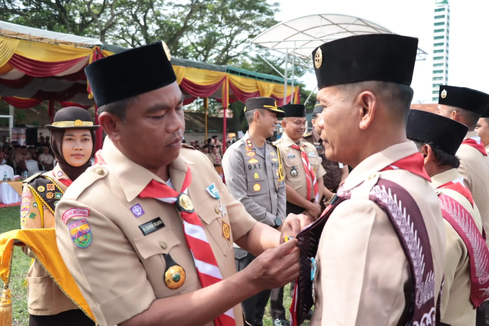 Hari Pramuka ke-62, Bupati Sergai Bangga Jadi Bagian Gerakan Pramuka