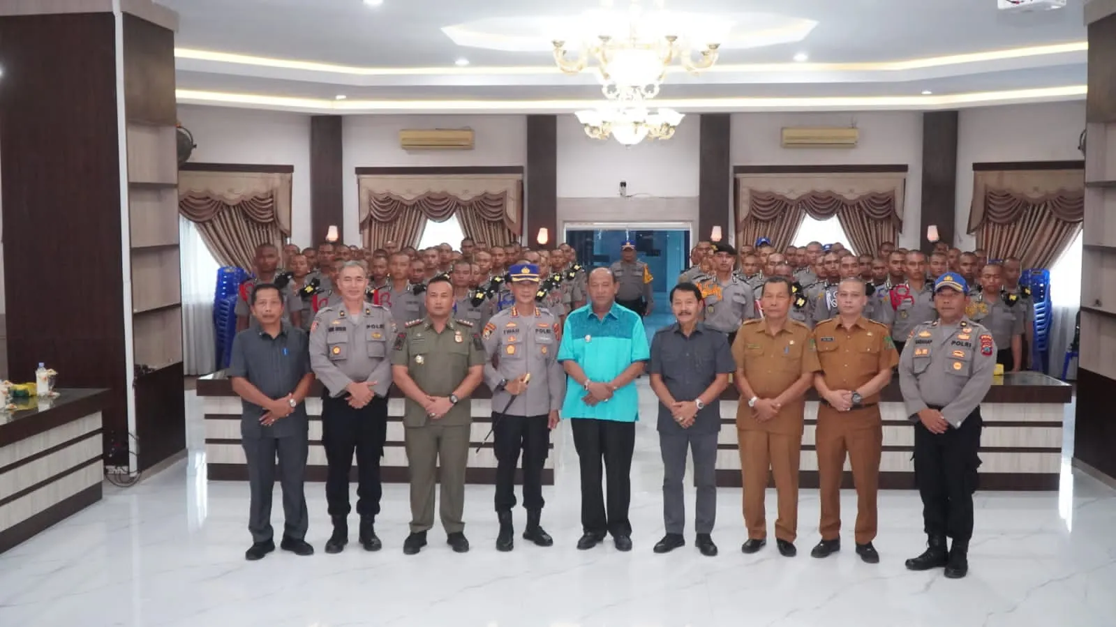 Plt Bupati Langkat Hadiri Kohesi Sosial Siswa Diktukba Polri Gel-II 