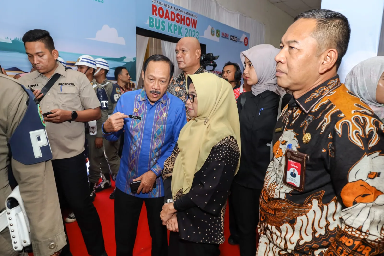 Wali Kota P. Siantar Hadiri Pembukaan Roadshow Bus KPK 2023 Di PRSU