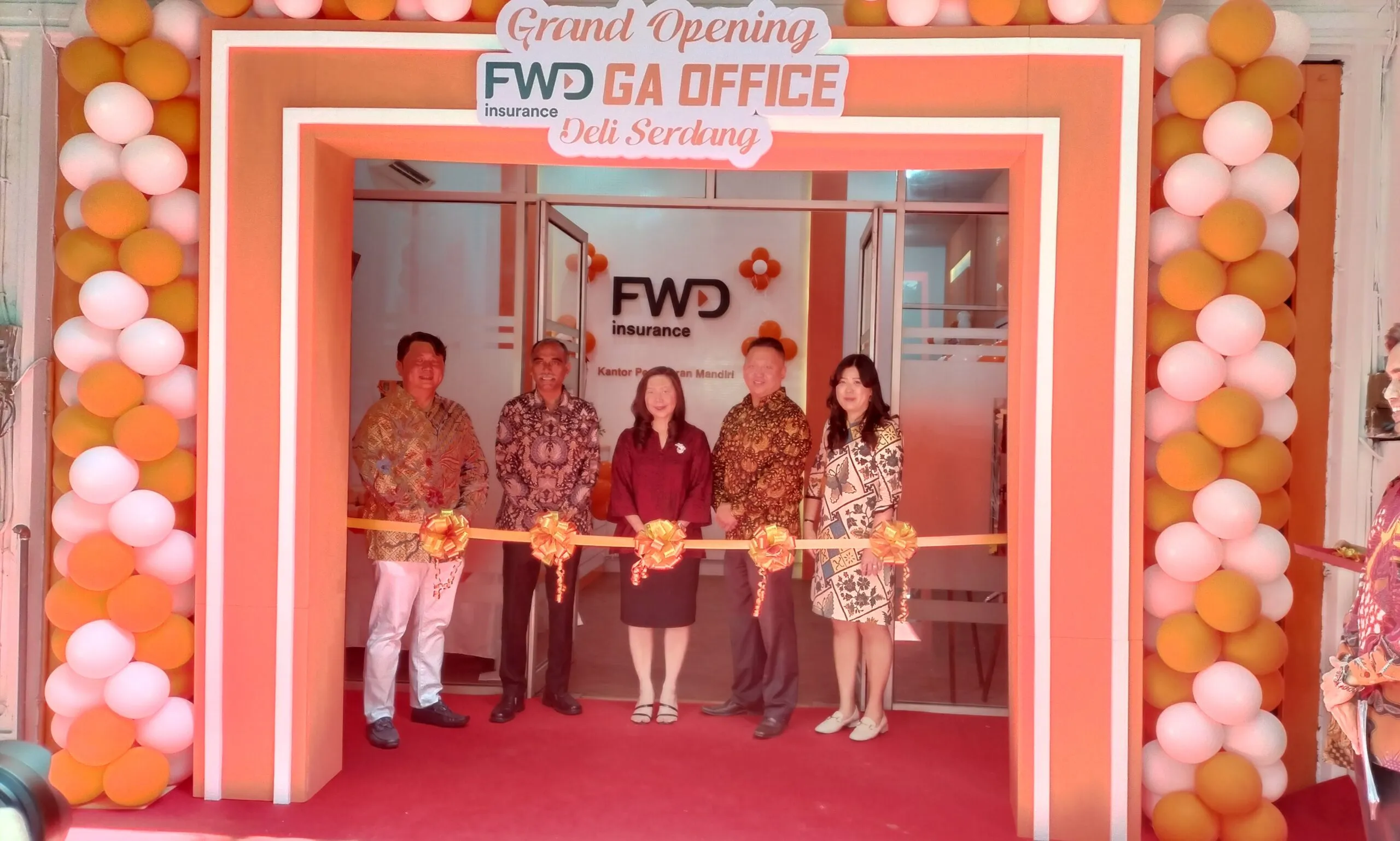 FWD Insurance Buka Dua Kantor Pemasaran Mandiri di Medan