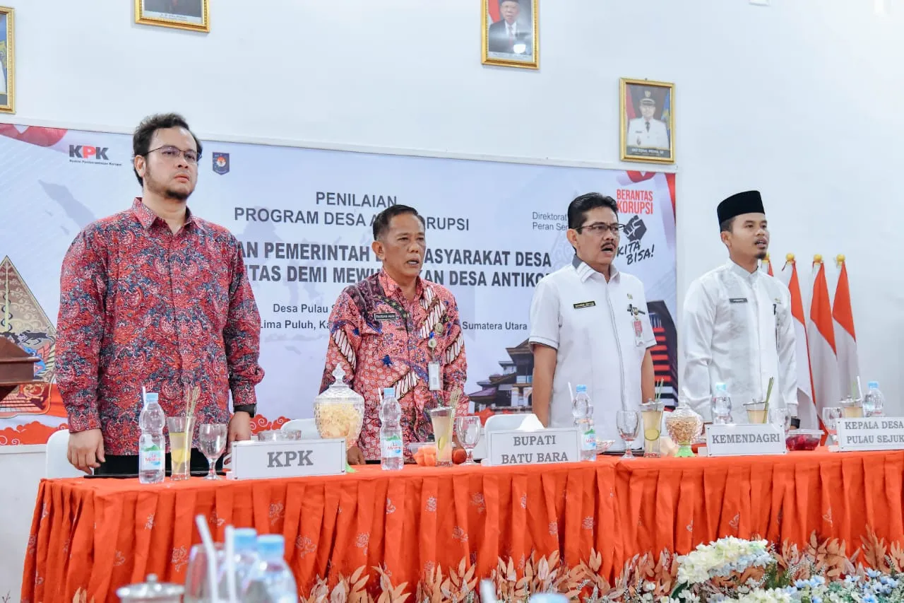 Desa Pulau Sejuk Raih Predikat KPK 2023