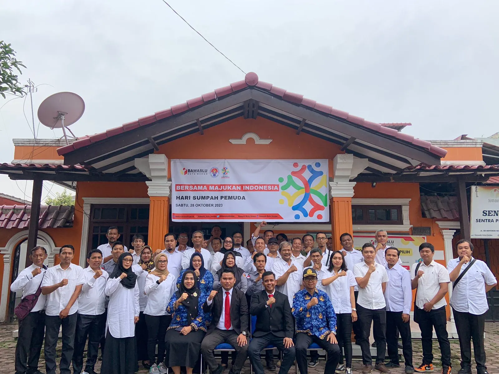 Bawaslu Kota Medan Laksanakan Upacara Sumpah Pemuda