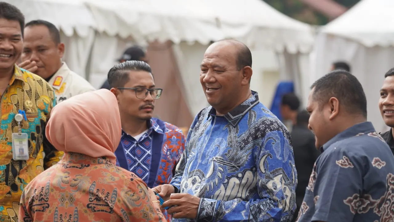 Plt Bupati Langkat Hadiri Roadshow Bus KPK RI