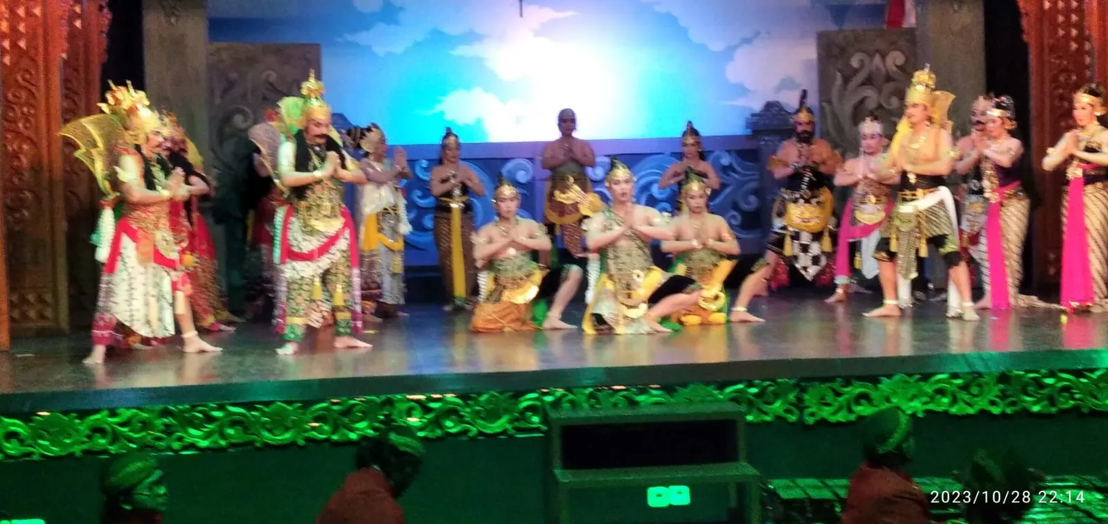 Relawan Ganjar - Mahfud Gelar Pertunjukan Wayang Orang