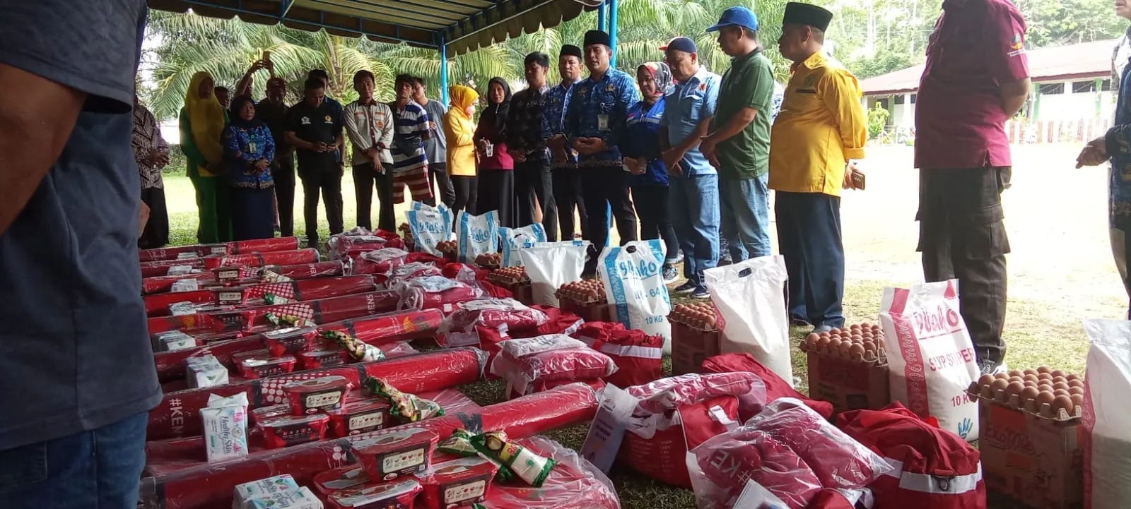 Korban Kebakaran Besitang Terima Bansos Pemkab Langkat 