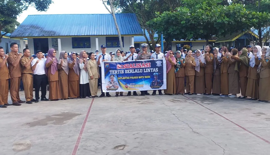 Satlantas Polres Batubara Himbau Tertib Berlalu Lintas