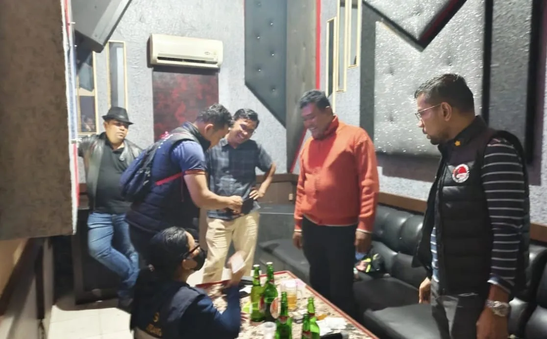 Polresta DS Razia Tempat Hiburan Malam, 8 Orang Diamankan  5 Diantaranya Positif Narkoba