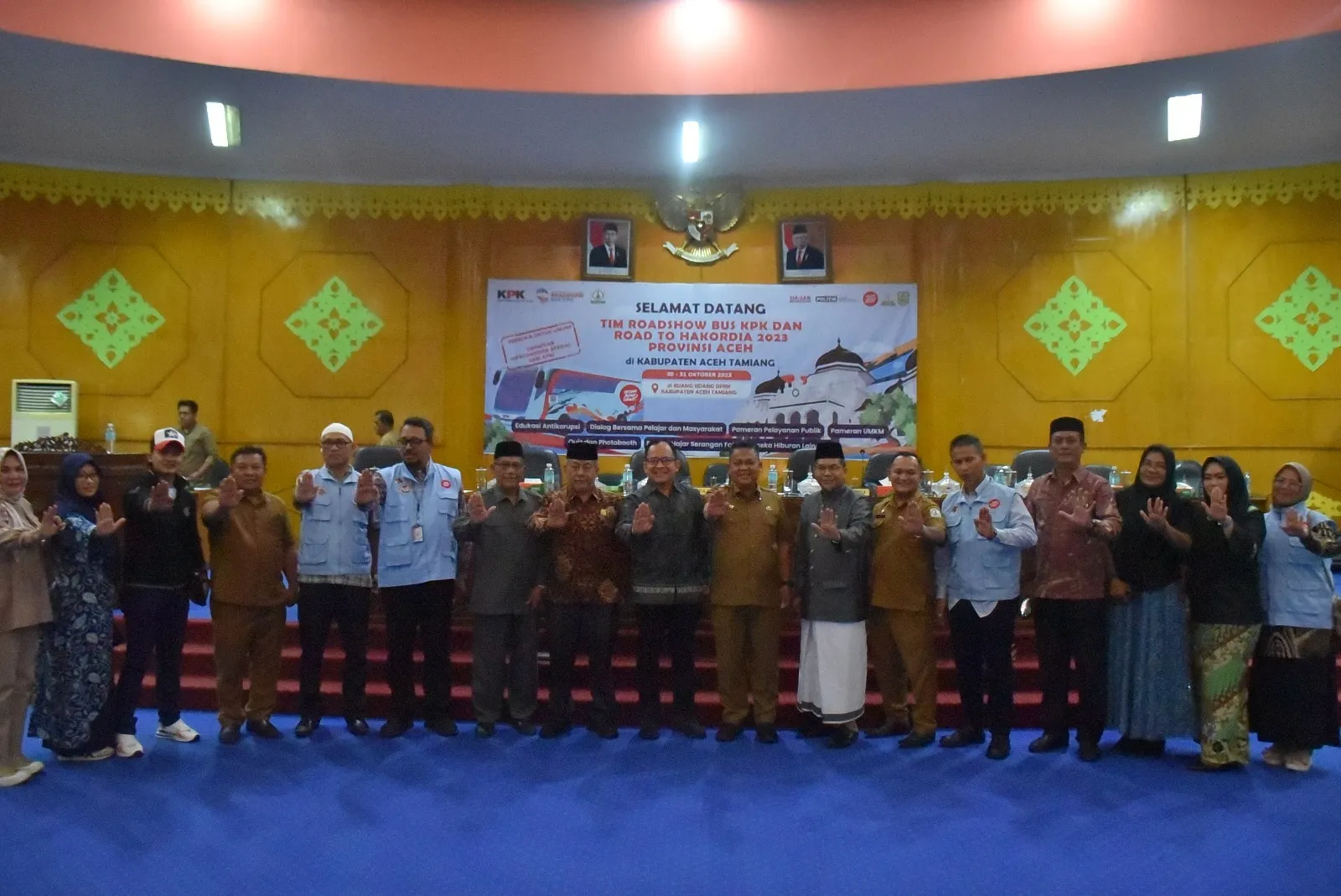 KPK Gelar Sosialisasi dan Kampanye Antikorupsi Di Aceh Tamiang
