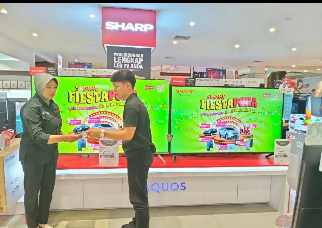 Sambut Hari Jadi ke 54 Tahun, Sharp Gelar Promo Total Hadiah Miliaran Rupiah