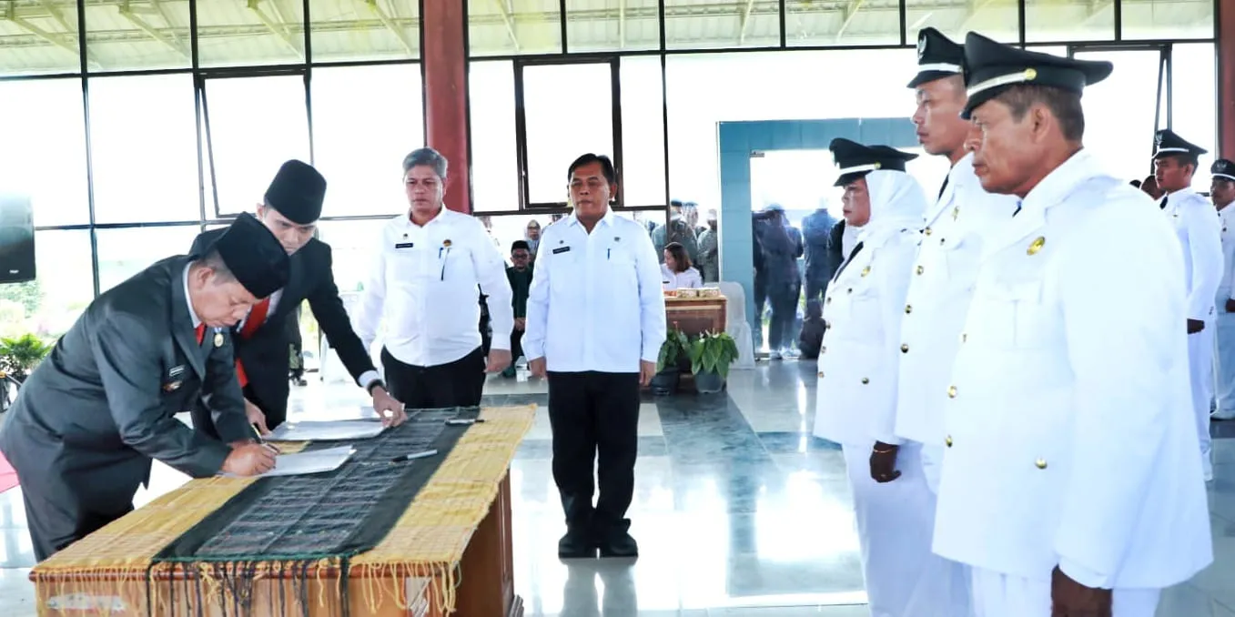 Pesan Bupati Simalungun Kepada 72 Pangulu Yang Baru Dilantik: Berbakti dan Bekerjalah Dengan Tulus