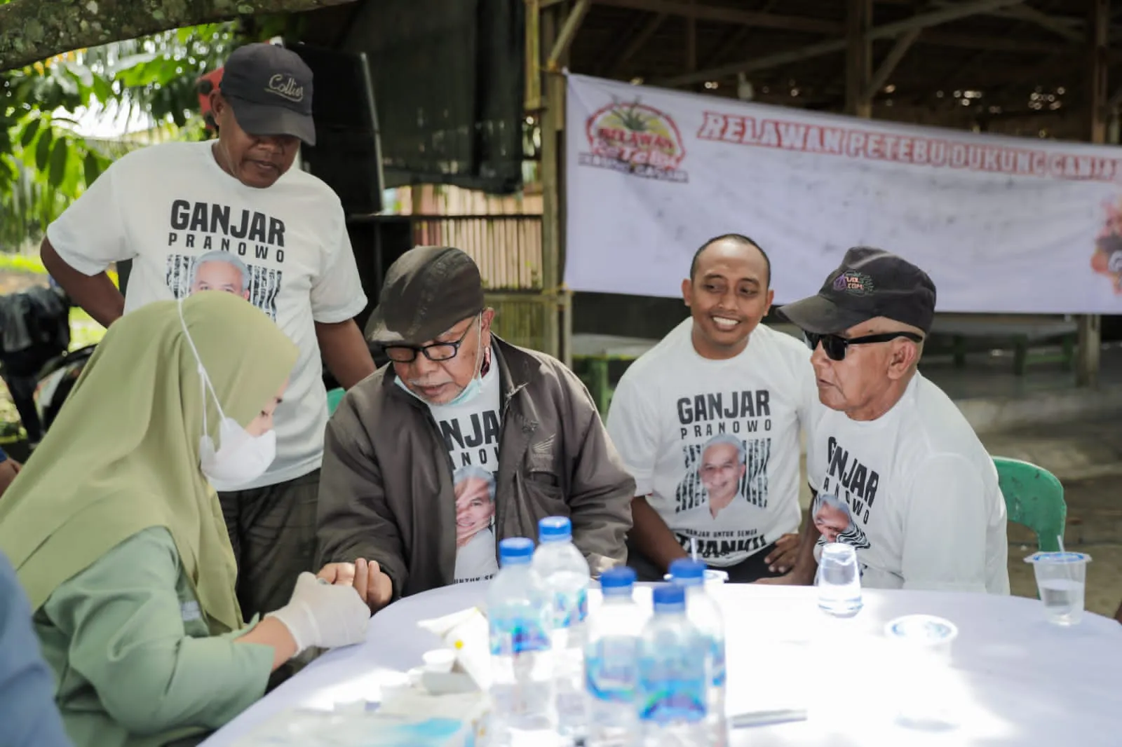 Tanpa Pandang Bulu, Relawan Petebu Ganjar Sediakan Pemeriksaan Kesehatan Gratis Bagi Warga Binjai