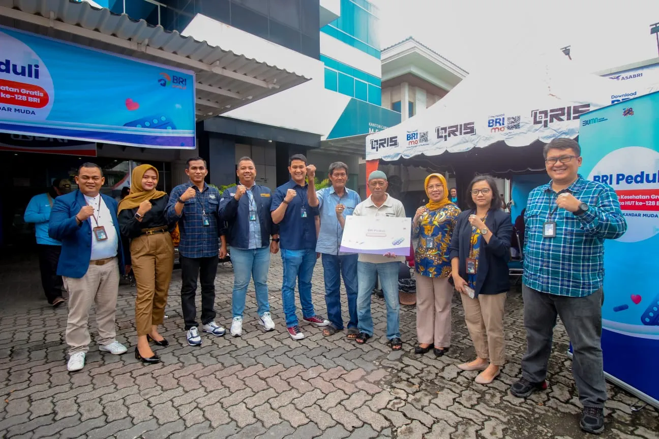 HUT BRI Ke-128, BRI BO Medan Iskandar Muda Gelar Pemeriksaan Kesehatan Gratis