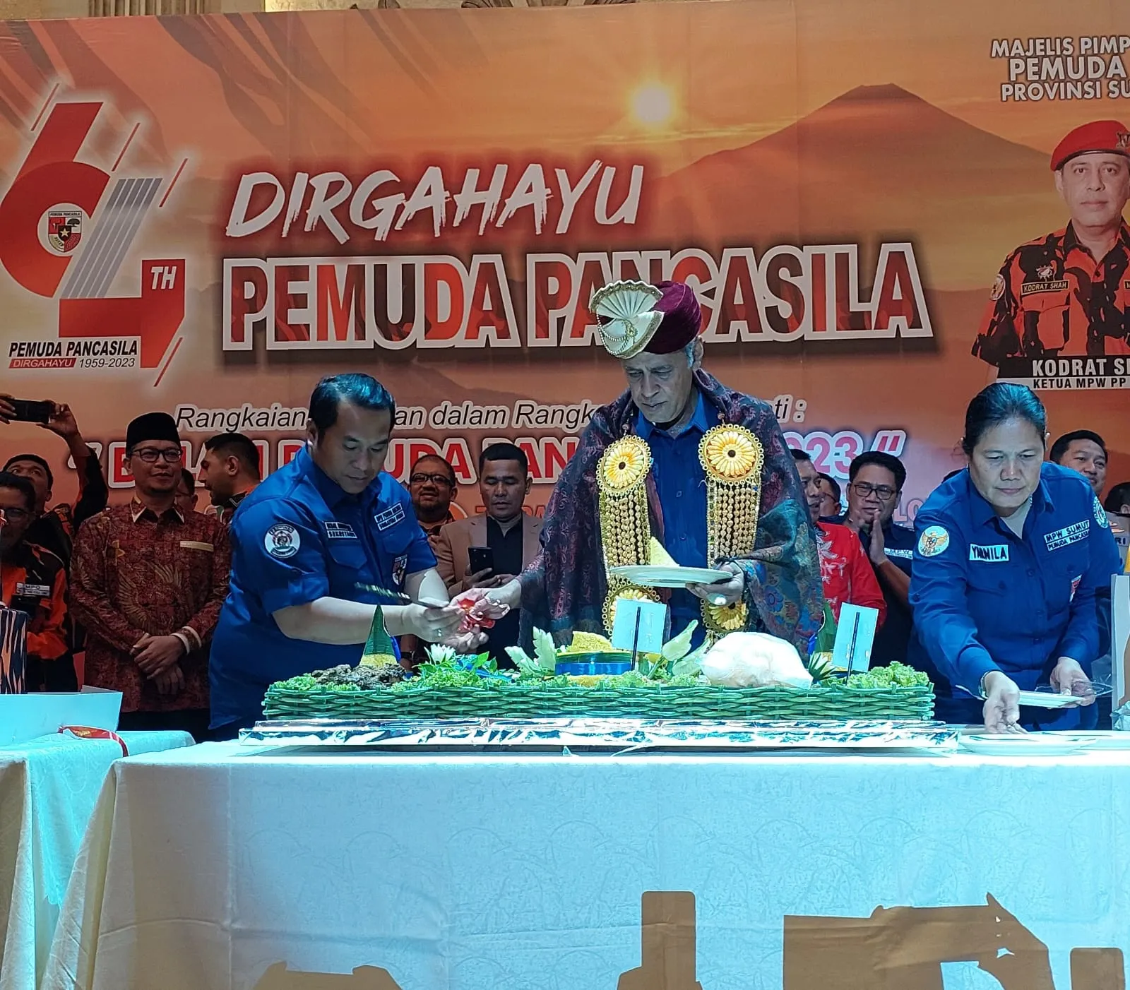 MPW Pemuda Pancasila Sumut Gelar Syukuran HUT ke 64