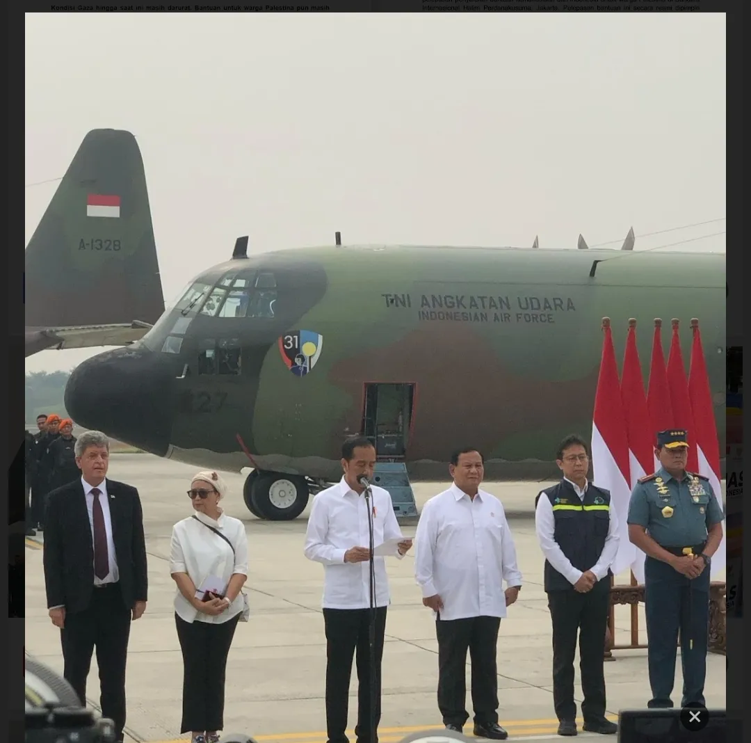 ParagonCorp Bersama Pemerintah RI Salurkan Bantuan Kemanusiaan untuk Warga Palestina