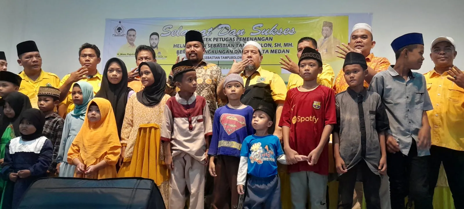 Ratusan Warga Hadiri Pelantikan dan Bimtek Pemenangan Helmax Alex Sebastian Tampubolon Di Belawan