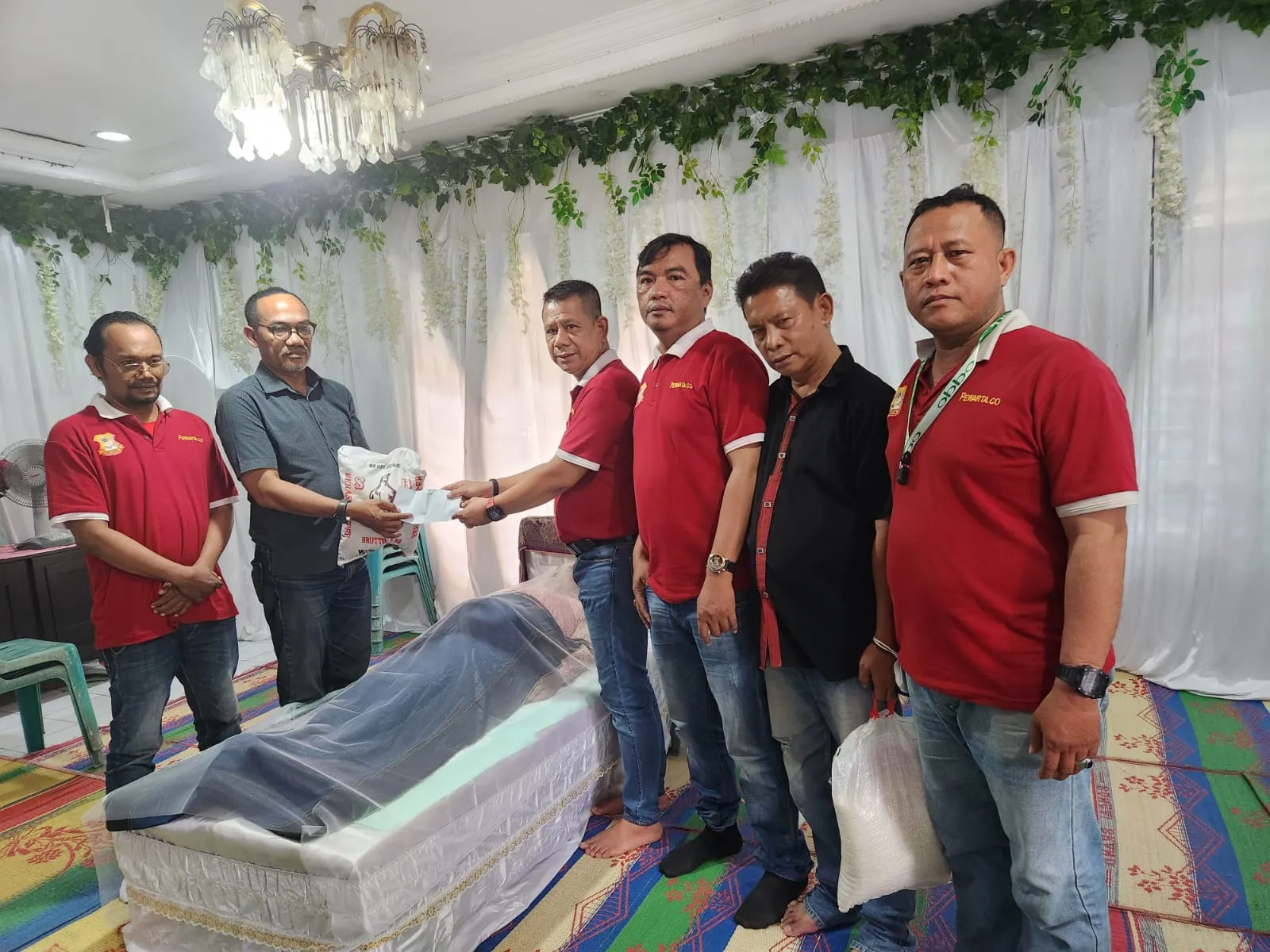 Ibunda Ketua PJS Sumut Berpulang, Ketua Pewarta Melayat