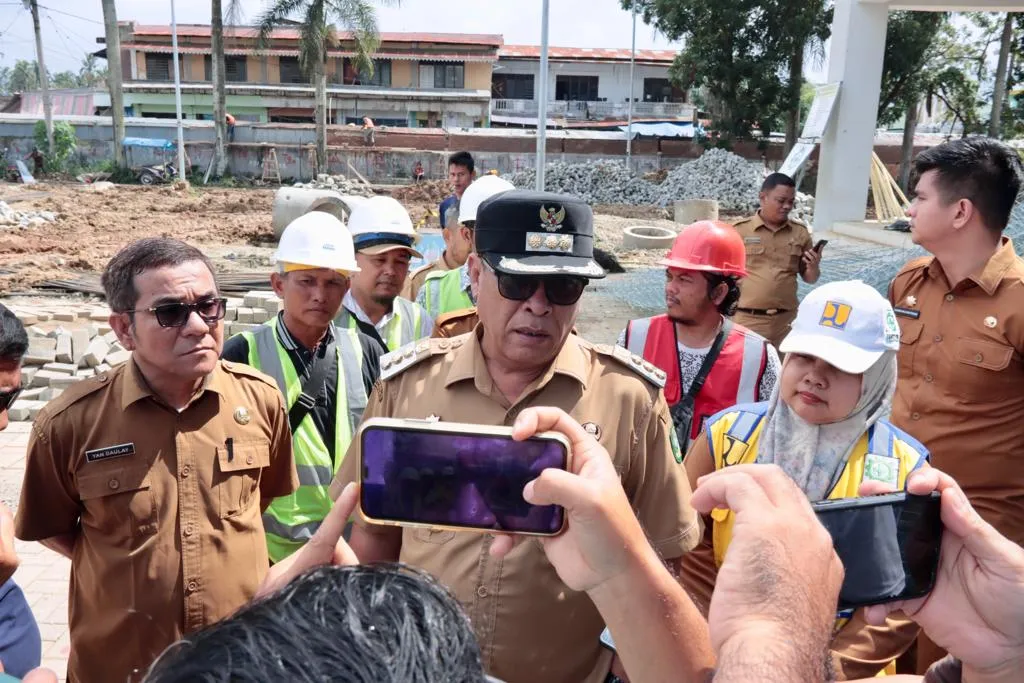 Bupati: Pasar Baru Panyabungan  Difungsikan Februari 2024