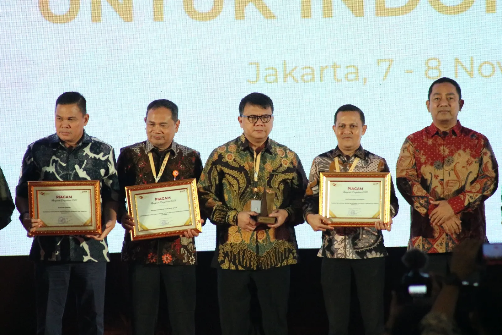 Kemenkumham Raih Penghargaan Terbaik I ITKP  Anugerah Pengadaan 2023