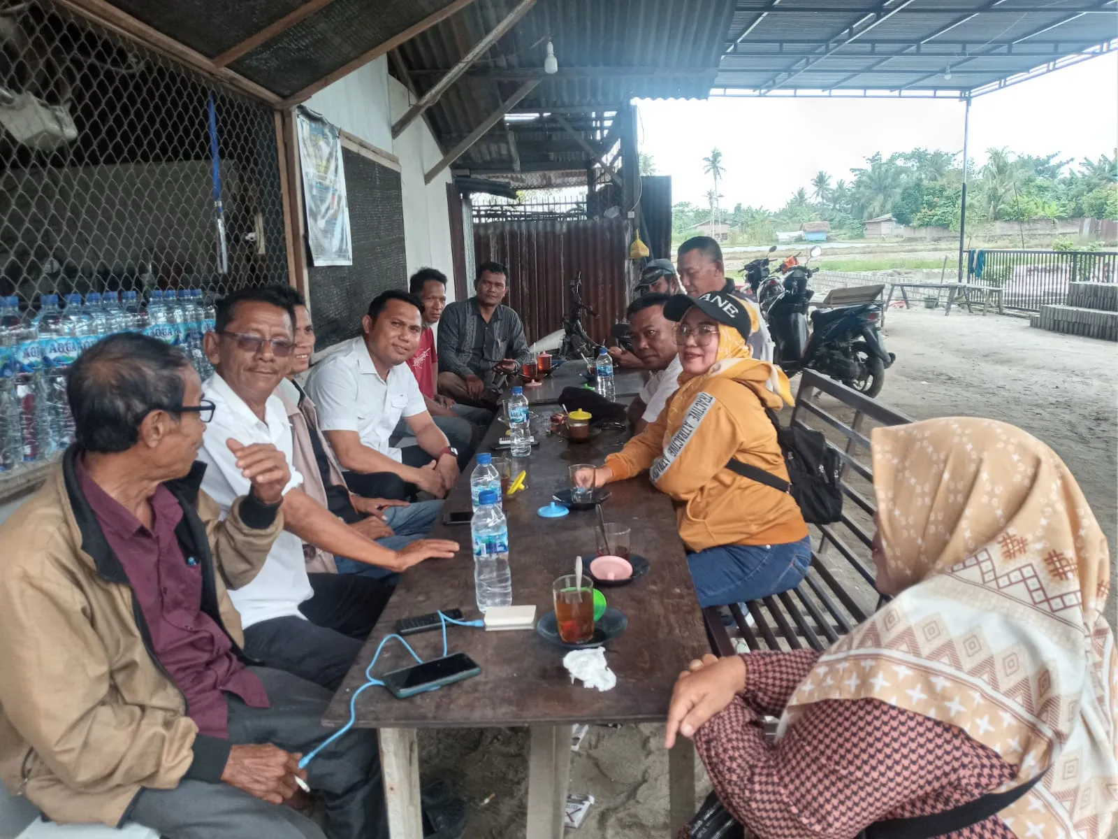 Kominfo Batubara Silaturahmi Dengan Wartawan