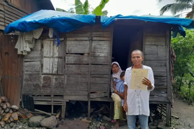 Rumah 3x3 Meter di Tanggabosi II, Tempat Tidur Sekaligus Dapur