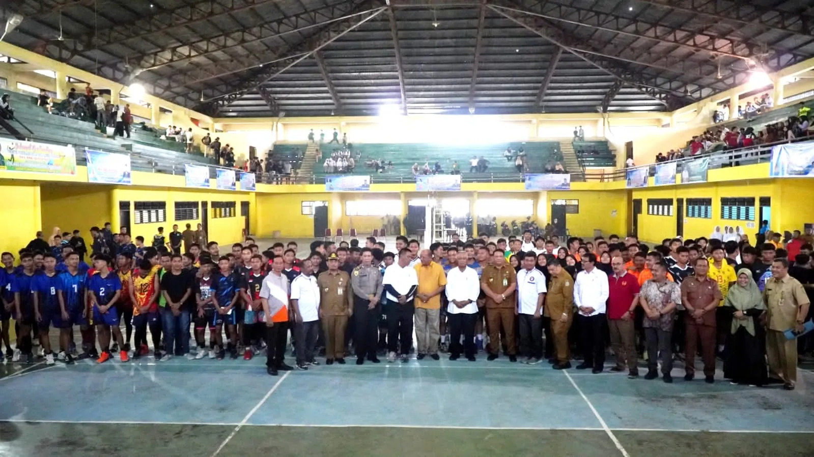 Turnamen Voli Antar Pelajar SMA/SMK  Dibuka Plt Bupati Langkat 