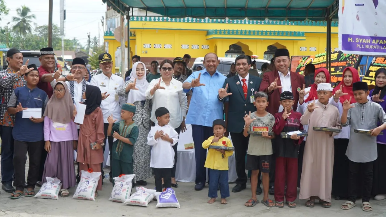 IDI Langkat Laksanakan Bakti Sosial Akbar Di Stabat