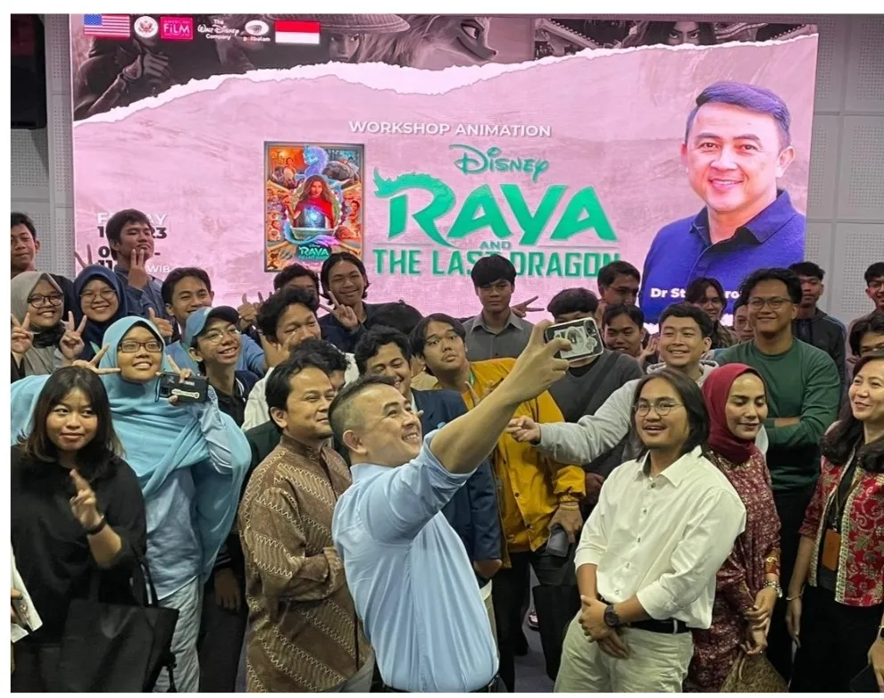 Kedubes AS di Jakarta dan Walt Disney Animation Studios Kembangkan Keterampilan Kaum Muda