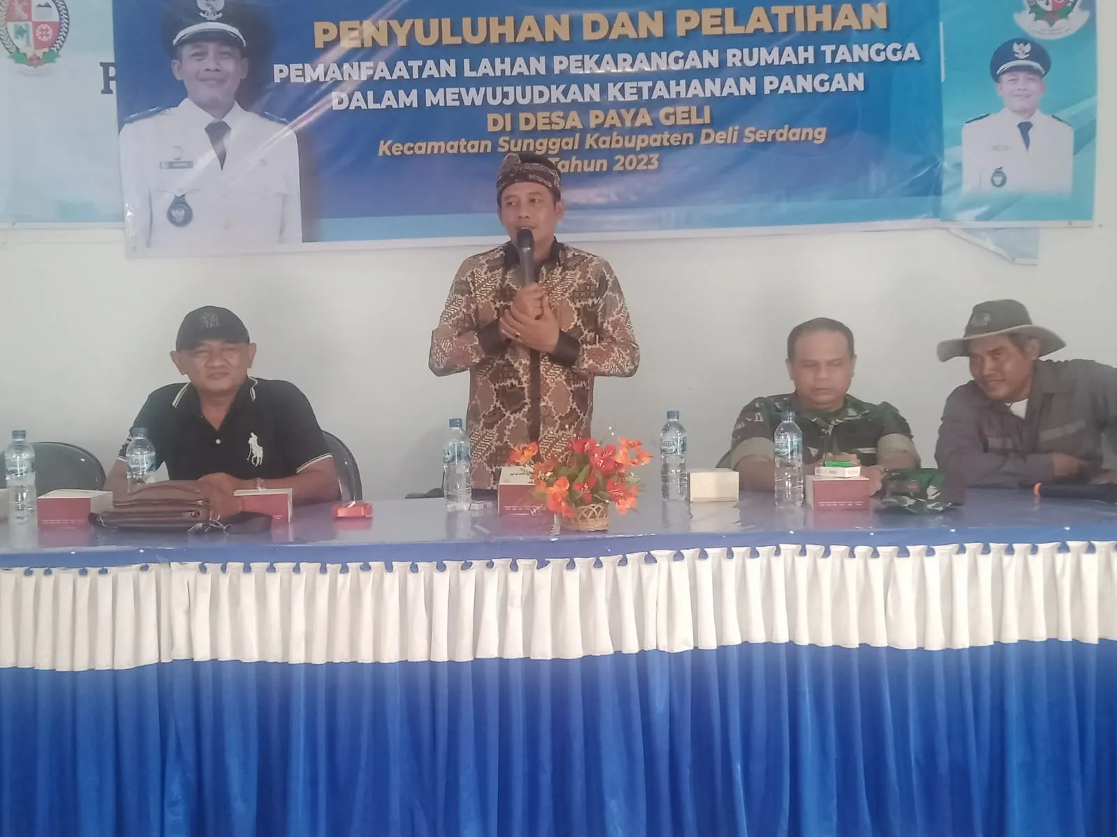 Desa Paya Geli Gelar Pelatihan Pemanfaatan Lahan Pekarangan