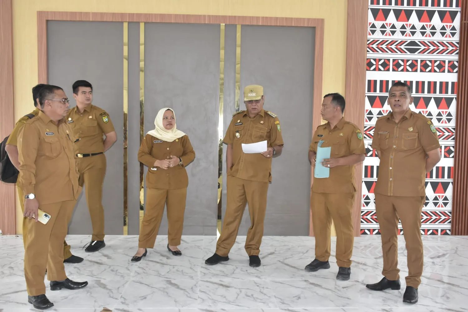 Renovasi Aula Kantor Bupati Madina Rp2,4 M, Ditarget Selesai Bulan ini