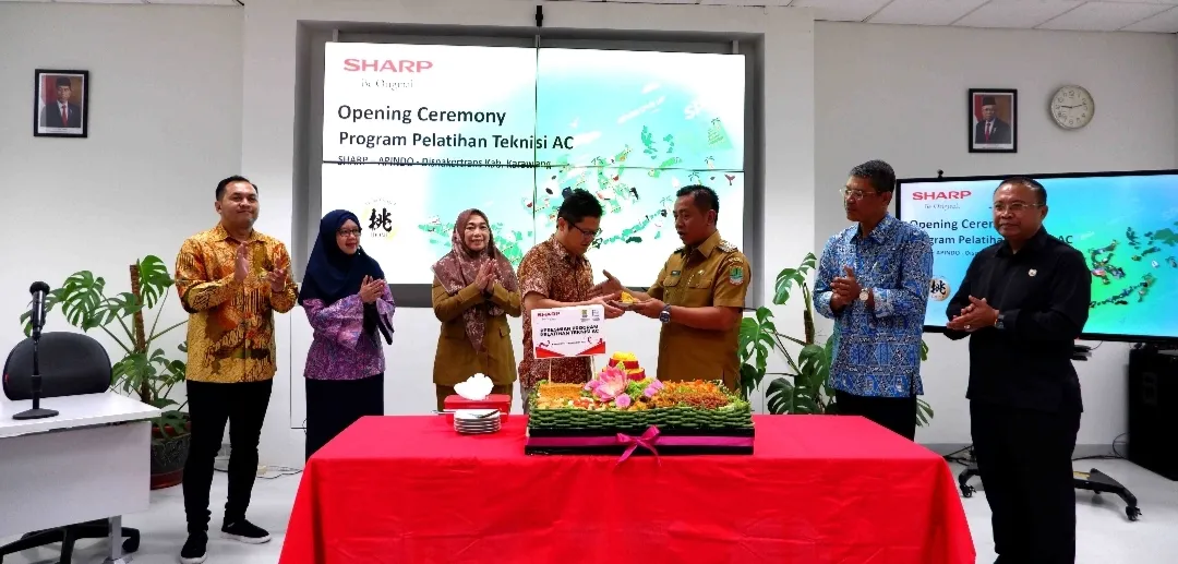 Sharp Gelar Program Pelatihan Teknisi AC