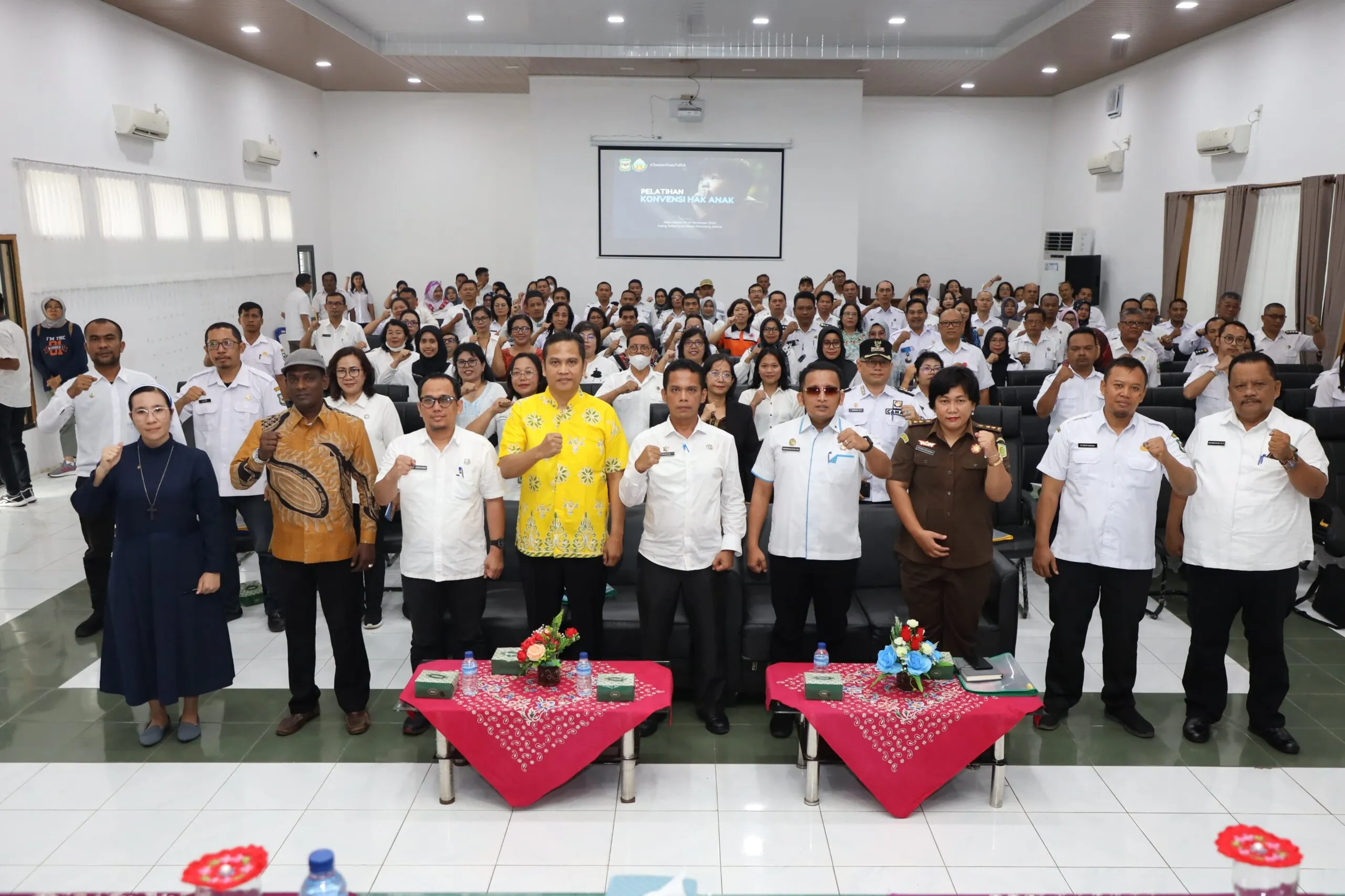 Walikota Siantar Buka Pelatihan Konvensi Hak Anak