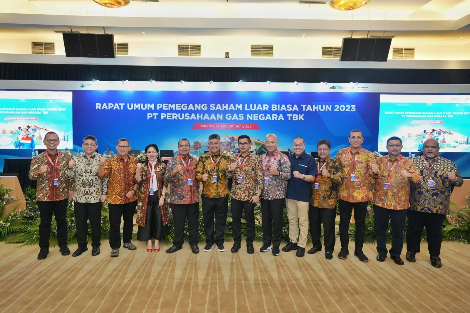 RUPSLB PGN Tetapkan Pengurus Baru Perseroan